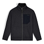 Толстовка Simms Harbor Fleece (Black Heather, L)