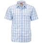 Рубашка Simms Big Sky SS Shirt (Sky/Flame Plaid, M)