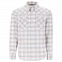 Рубашка Simms Brackett LS Shirt (White Plaid, XXL)