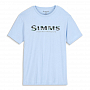 Футболка Simms Simms Shroud Fill Logo T-Shirt (Sky Blue, M)