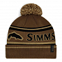 Шапка Simms Tip-Up Pom Beanie (Jasper)