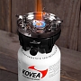 Газовая горелка Kovea Alpine Pot Wide (Black/Green 1.5L)
