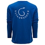 Футболка Grundens Tech Tee LS Shirt (G Hook Print Coastal Blue, M)