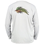 Термофутболка Simms Solar Tech Tee (Muskie Fly Sterling, XL)