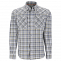 Рубашка Simms Brackett LS Shirt (Sterling Plaid, L)