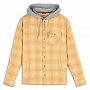Рубашка Simms Santee Flannel Hoody (Ely Plaid: Baltic Amber, XL)