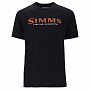 Футболка Simms Logo T-Shirt (Jet Black, M)