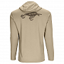 Термофутболка Simms Tech Hoody - Artist Series (Stone/Lure, S)