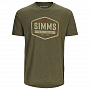 Футболка Simms Fly Patch T-Shirt (Military Heather, XL)