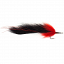 Мушка SF Tarpon Zonker Rat-Black & Red (#4/0 (Black Nickel/Owner Aki))