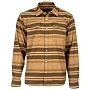 Рубашка Simms Gallatin Flannel LS Shirt (Dark Bronze Stripe, S)