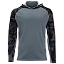 Термофутболка Simms SolarVent Hoody (Woodland Camo Storm, S)