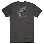 Футболка Simms Palm Tarpon Fill T-Shirt (Charcoal Heather, XL)