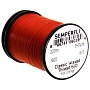 Монтажная нить Semperfli Classic Waxed Thread (Hot Orange, 240 Yards, 6/0)