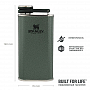 Фляжка Stanley Classic Easy Fill Wide Mouth Flask 0,23л. (Hammertone Green)