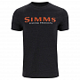 Футболка Simms Logo T-Shirt (Dark Gunmetal Heather, S)