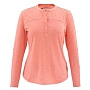 Футболка Simms Women's Drifter Tech Henley (XL, Dark Coral)