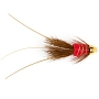 Мушка SF Frances-Red Tungsten Conehead Tube (#Micro (2.8 mm), Gold)