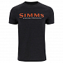 Футболка Simms Logo T-Shirt (Dark Gunmetal Heather, M)