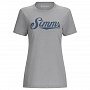 Футболка Simms Women's Crew Logo T-Shirt (Cinder Heather, S)