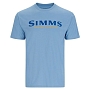 Футболка Simms Logo T-Shirt (Lt. Blue Heather, XL)