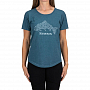 Футболка Simms Women's Floral Trout T-Shirt (Steel Blue Heather, L)