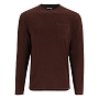 Футболка Simms Glades Crew (Kona Heather, M)