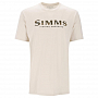 Футболка Simms Simms Shroud Fill Logo T-Shirt (Natural, XXL)