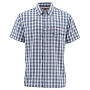 Рубашка Simms Big Sky SS Shirt (S, Oxford Blue Plaid)
