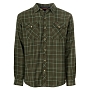 Рубашка Grundens Kodiak Insulated Flannel Shirt (Deep Depth Plaid, S)