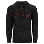 Толстовка Simms Trout Outline Hoody (Woodland Camo Carbon, XXL)
