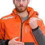 Куртка Grundens Gambler Gore-tex Jacket (Red Orange, XL)