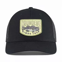 Кепка Grundens Bass Patch Trucker (Black, One Size)