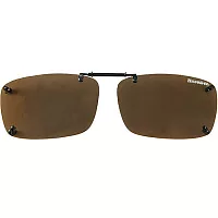 Накладка на очки Snowbee Clip-On Adjuster Sunglasses (Large, Black/Amber)