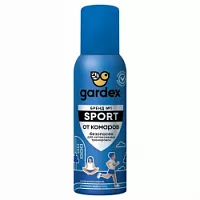 Аэрозоль-репеллент Gardex Sport от комаров (100ml)